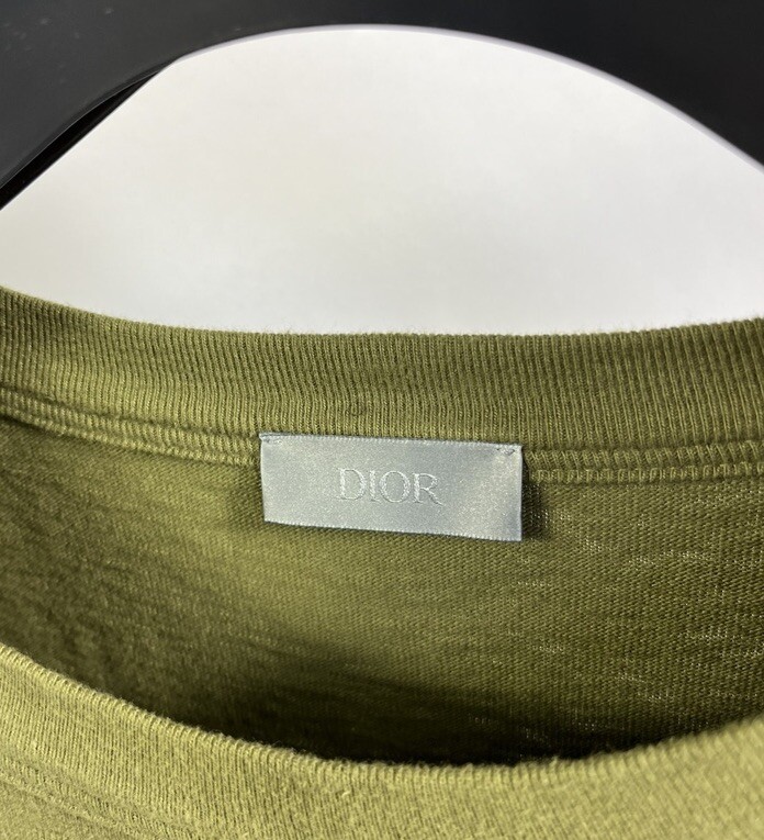 DENIM TEARS X DIOR - LOGO EMBROIDERED T-SHIRT SIZE : XL | eBay UK