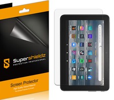 3X Supershieldz Clear Screen Protector Saver for Fire 7 12th Gen, 2022 