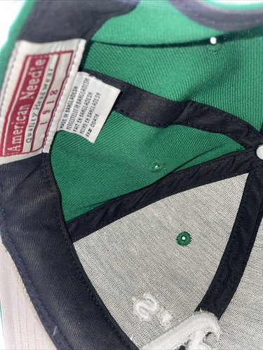 Vintage Oakland A’s Snap Back Hat - American Needle Cooperstown Collection - Picture 7 of 9