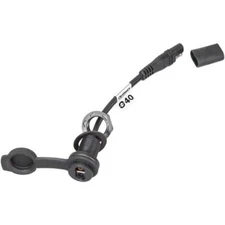 Tecmate Weatherproof Panel-Mount Sae Socket, with 6in. Cable O-40S