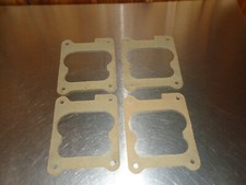4 New Carburetor Mounting Flange Base Gasket Open Rochester Quadrajet 4-barrel