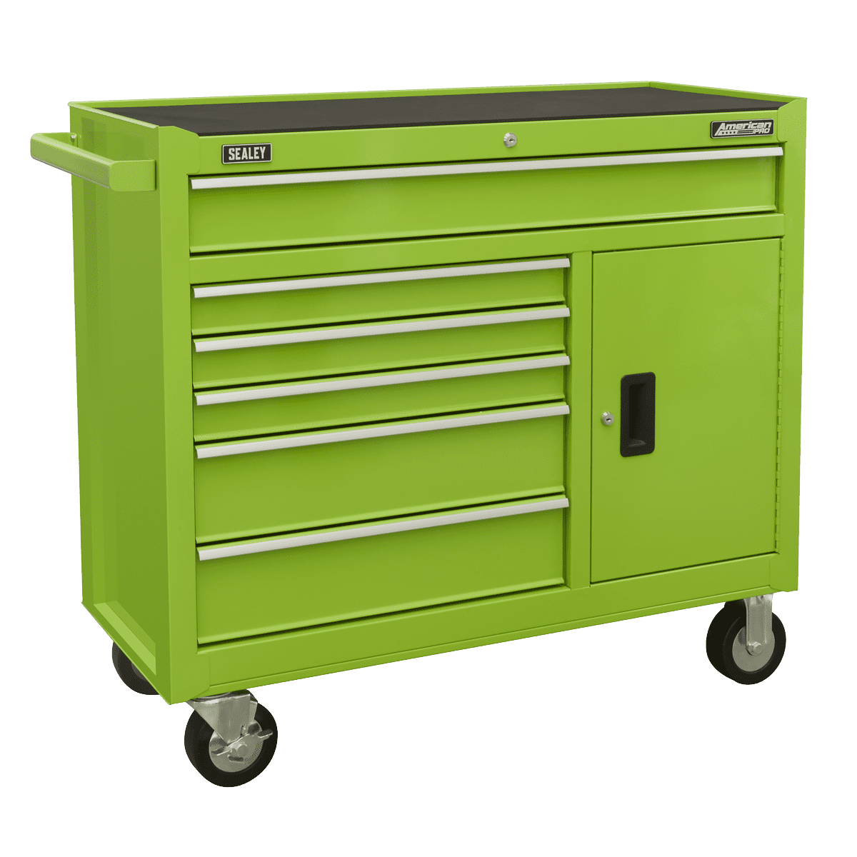 Sealey AP4106HV American PRO Rollcab 6 Drawer - Green