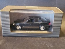 Minichamps 2002 Mercedes-Benz E Class 1:43 Scale Diecast Dealer Promo Car Black