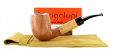 Pipe BACIGALUPI 4 VELE flamed smooth shape magnum half bent egg