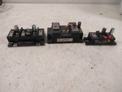 Lot of 3 FUJI Power Transistor Modules ETL81-050, 1DI200A-120, EVL31-050
