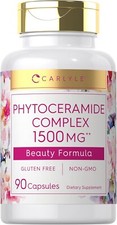Suplemento Complejo Fitoceramida 1500mg con Batata Orgánica, Fórmula de Belleza