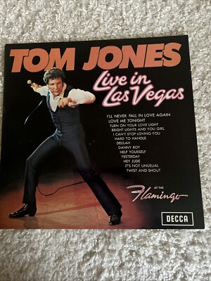 LP Tom Jones Live In Las Vegas