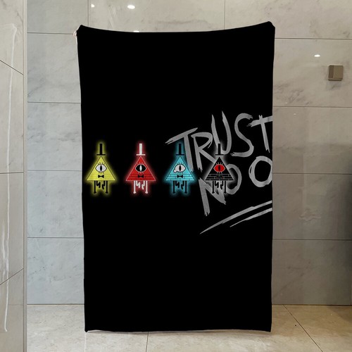 Gravity Falls Bill Code Fleece Blanket Cartoon Print Bed Blanket Sofa Blanket - Picture 25 of 54