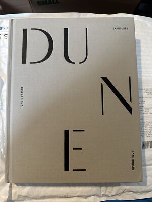 Dune Exposures Hardcover book By Josh Brolin Autograph 5/1/24