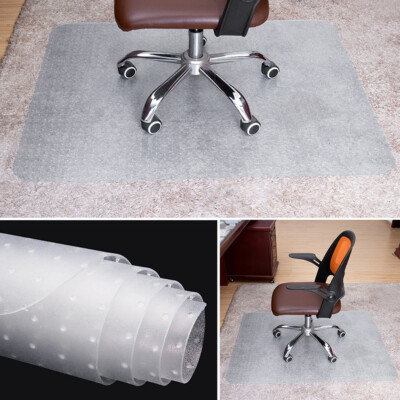 Spiked Non Slip Office Chair Desk Mat Floor Carpet Protector PVC - Main Image