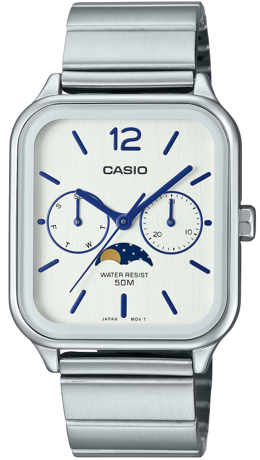 Casio Analog MTP-M305D-7A Moonphase Quartz Men's Watch Casio Analog MTP-M305D-7A Moonphase Quartz Men's Watch