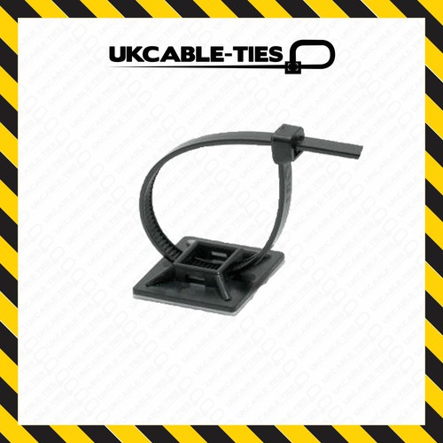 19//28//40mm Self Adhesive Cable Tie Mounts Clips for Wire Cable