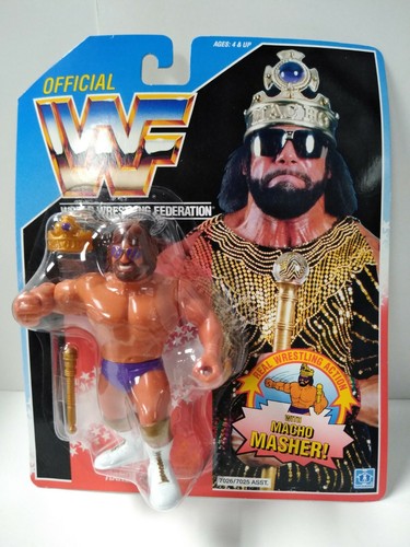 Vintage WWF WWE 1990 �MACHO KING� RANDY SAVAGE Has...