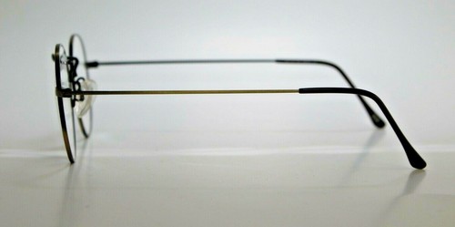 AUTHENTIC GO EYEWEAR 719 AG GOLD EYEGLASSES FRAME 49-21-145 - Picture 3 of 3