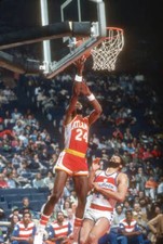 Armond Hill of the Atlanta Hawks 1980's Basketball Photo 5