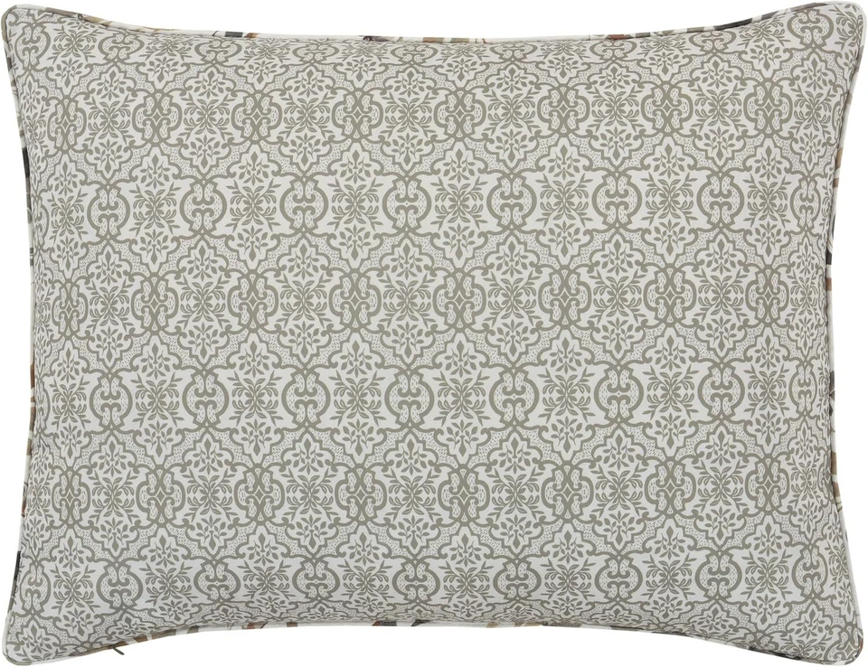 Bed Bath & Beyond Royal Court Evergreen 4 Pcs Comforter Set King Botanical Leaf - Image 3 of 4