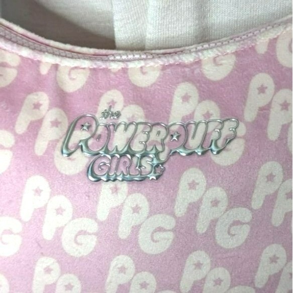 Powerpuff Girls Shoulder Bag Pink White Small Purse Chain Strap Retro