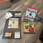 Vintage 1950's Monopoly Game Popular Edition Parker Brothers Wood Tokens no dice
