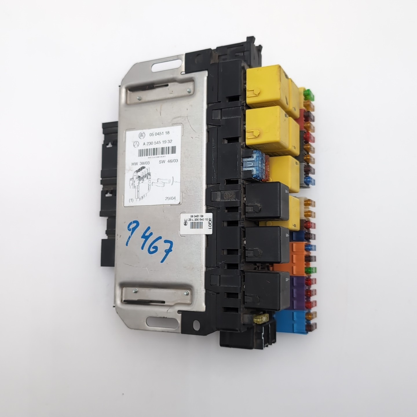 2003 - 2012 Mercedes R230 SL500 SL55 AMG Front Left SAM Fuse Box Module OEM