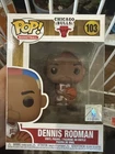 Dennis Rodman Funko Pop! NBA Legends: Chicago Bulls Vinyl Figure 103 with Case
