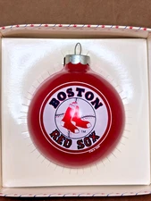 Vintage 1988 Topperscot BOSTON RED SOX Holiday Ornament Sports Collectors Series