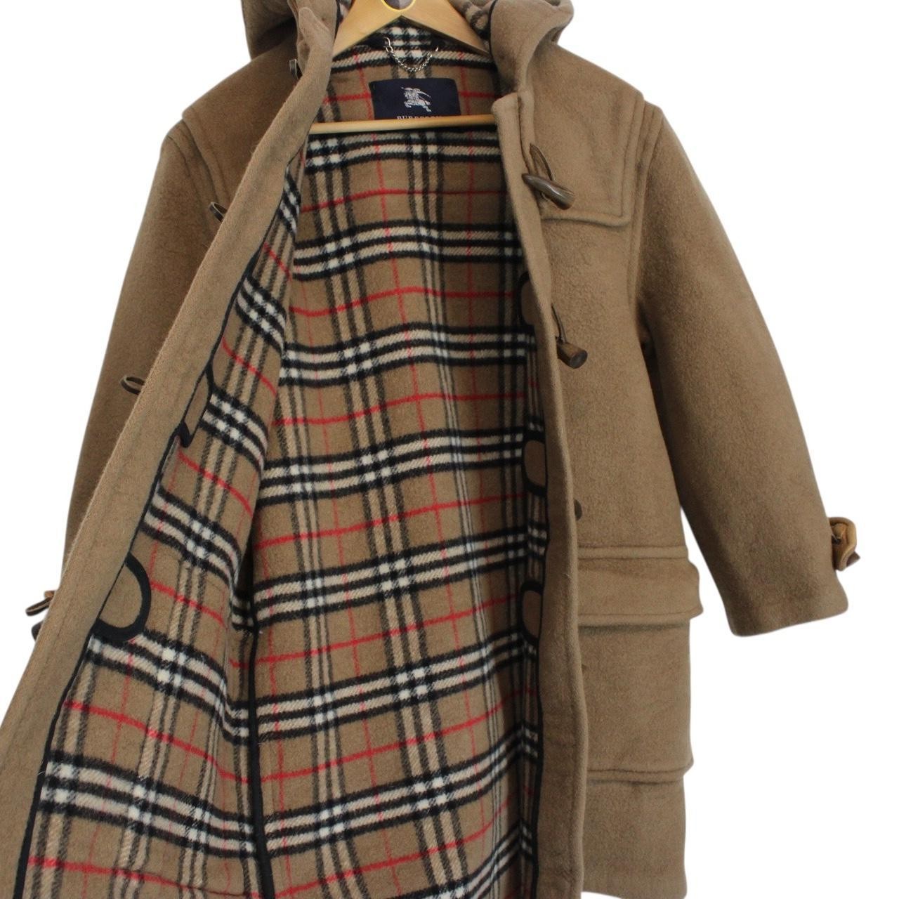 Vintage Burberry London Brown Wool Duffle Coat thumbnail 5