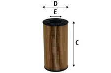 Ölfilter VALEO 586634 Filtereinsatz für MERCEDES VITO W447 Mixto Double Cabin