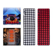 Tapis de Couchage Chauffant Sac de Couchage Rembourré Coussin Chauffant USB