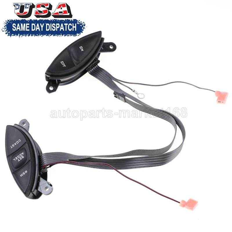 Interruptor de control de crucero del volante para Ford Explorer F-150 Ranger Mountaineer Foto 4 de 4