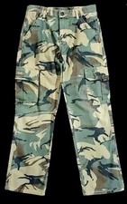 Wrangler Camo Cargo Outdoor Pants, Youth - Size 14 Regular  Adjustable Waist