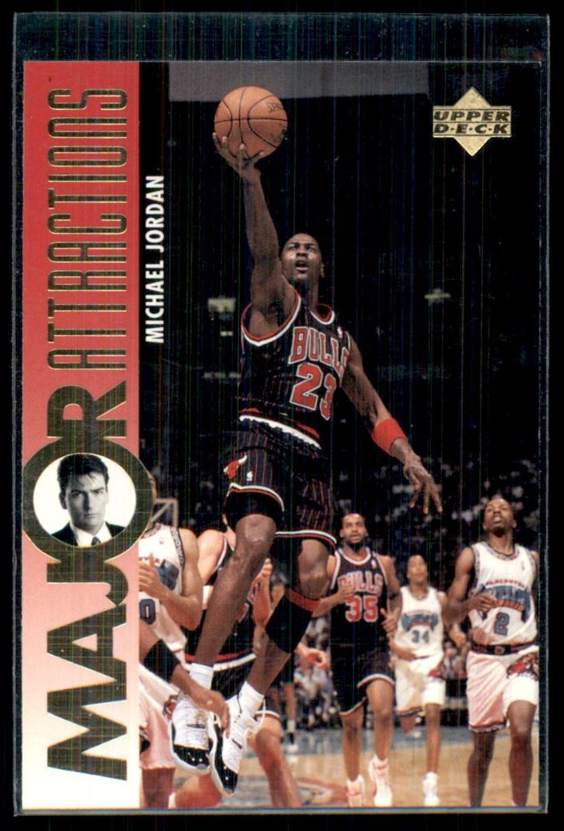 1995-96 Upper Deck Michael Jordan/Charlie Sheen Chicago Bulls #339