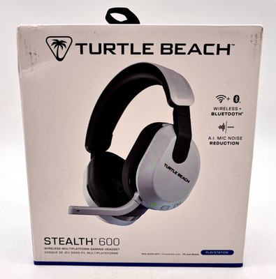Turtle Beach Stealth 600 Wireless Multiplatform Gaming Headset - White
