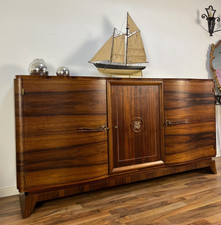 Art Deco 1930 Rio Palisander Buffet Anrichte *Emile Ruhlmann* *Jules Leleu*