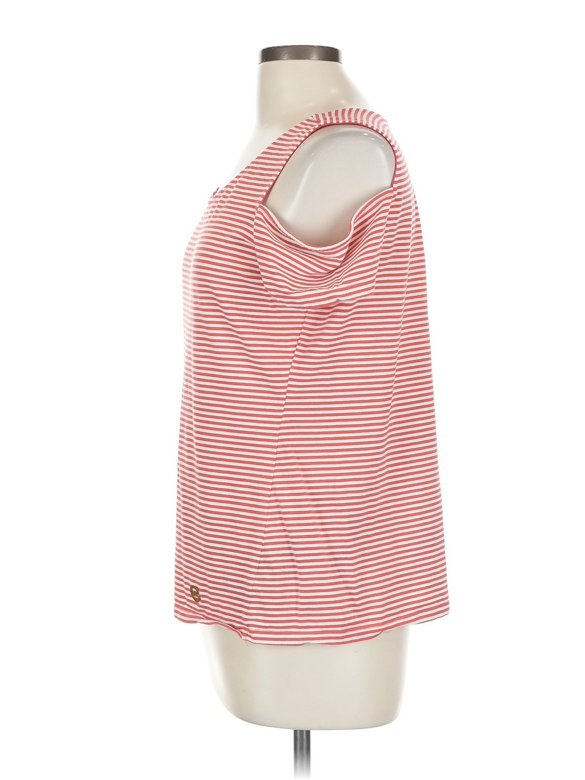 MICHAEL Michael Kors Women Red Sleeveless T-Shirt L thumbnail 4