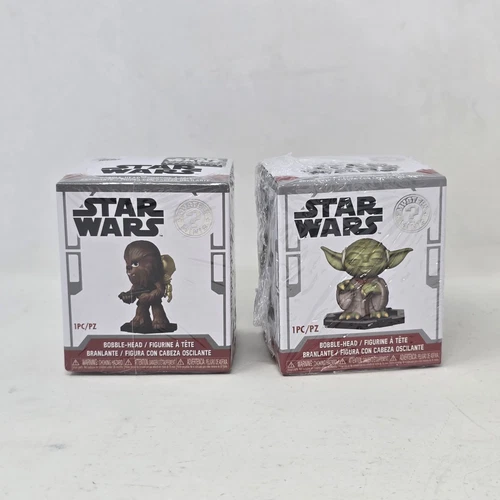 Star Wars Funko Mystery Mini Bobble Head Lot Of 2 Smuggler's Bounty Exclusive