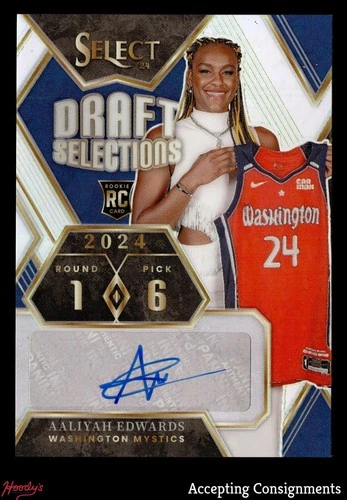 Aaliyah Edwards 2024 Panini Select Aaliyah Edwards Silver
