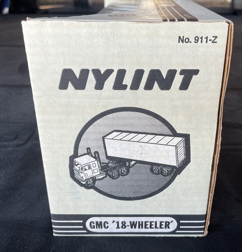 Vintage Nylint Pressed Steel GMC Cadet Semi Truck Case IH Model #911Z ***RARE*** - Picture 7 of 8