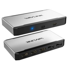 95W laptop charging USB-C/A to HDMI/DP Triple 4K 60Hz Displays Docking Station