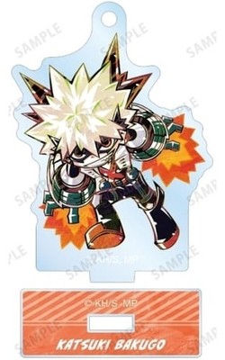 My Hero Academia Bakugo Ani-Art Acrylic Stand Keychain ver.B