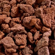 5lb Red Lava Rocks – Aquarium Garden Planters Bonsai Fire Pit Grill BBQ Soil USA