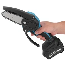 Mini Chainsaw Electric Cordless Handheld Portable Fast Speed Garden Pruning