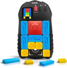 Super Slide Puzzles Brain Games, with 500+ Levels Electronic Handheld Game, Chal