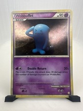 Wobbuffet 13/123 Holo Rare HeartGold & SoulSilver Pokemon Lightly Played