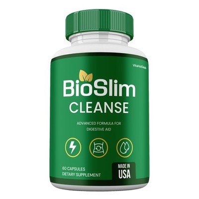 BioSlim Capsules, Advanced Formula, Bio Slim Cleanse Supplement (1 pack)
