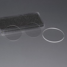D100x0.1/0.2/0.5mm Quartz Glass Wafer Ultrathin JGS2 Fused Silica Single Crystal