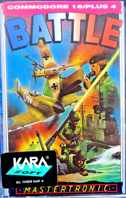 COMMODORE 16/+4 -- BATTLE (MASTERTRONIC)