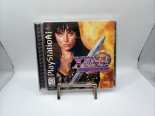 Xena Warrior Princess (Sony PS1, 1999) CIB Black Label, CIB Complete W Reg Card