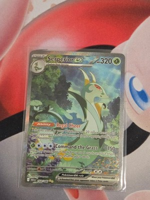 Pokmon Serperior EX Special Illustration Rare 164/086 Black Bolt BLK | eBay
