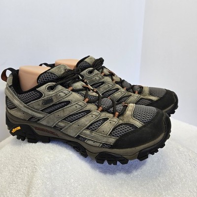 Merrell Moab 2 GORETEX Men Sz 11 Gray Vibram Outdoor Hiking Trail Shoe J06029