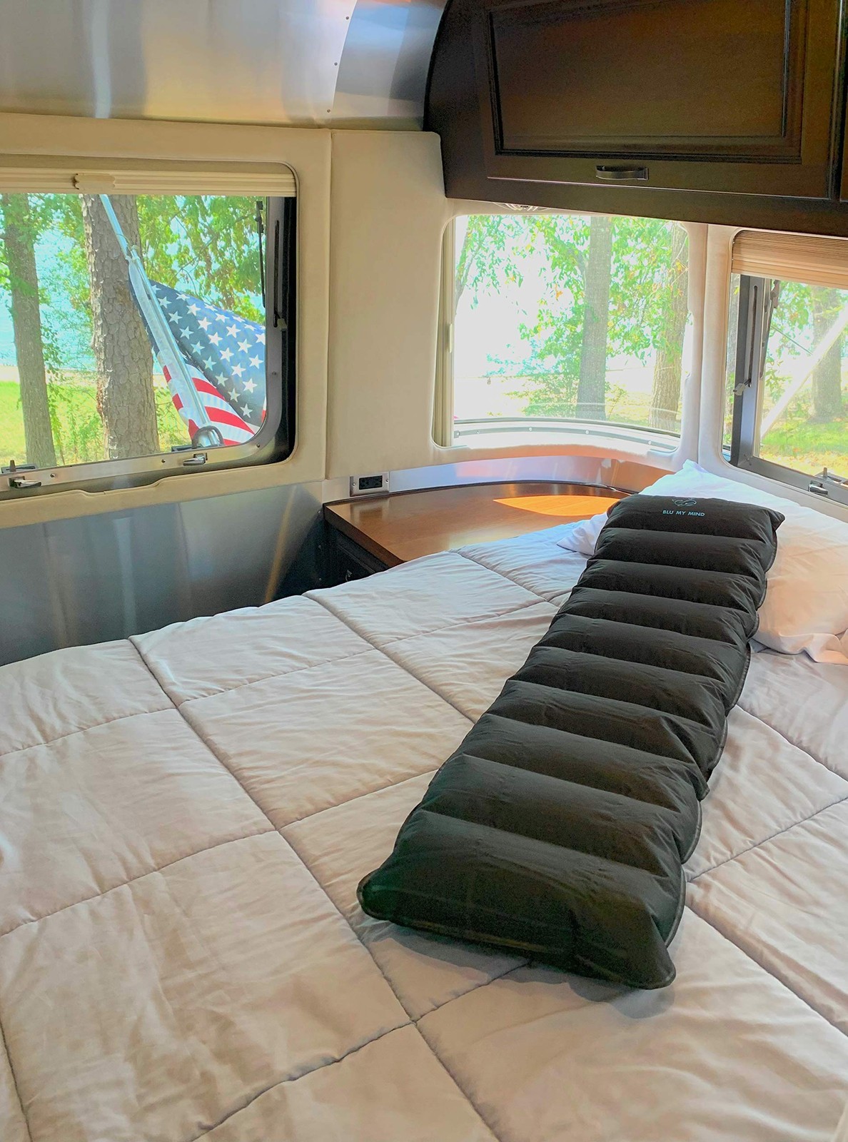 Travel Inflatable Body Pillow, The Original Full Size Travel Body Pillow 48 x...